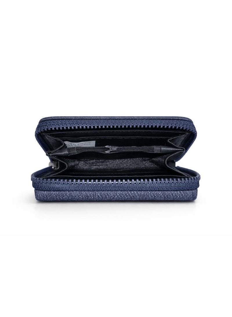 Women’s Dark Blue Wallet – Sophisticated Style with Everyday Functionality - Image 3